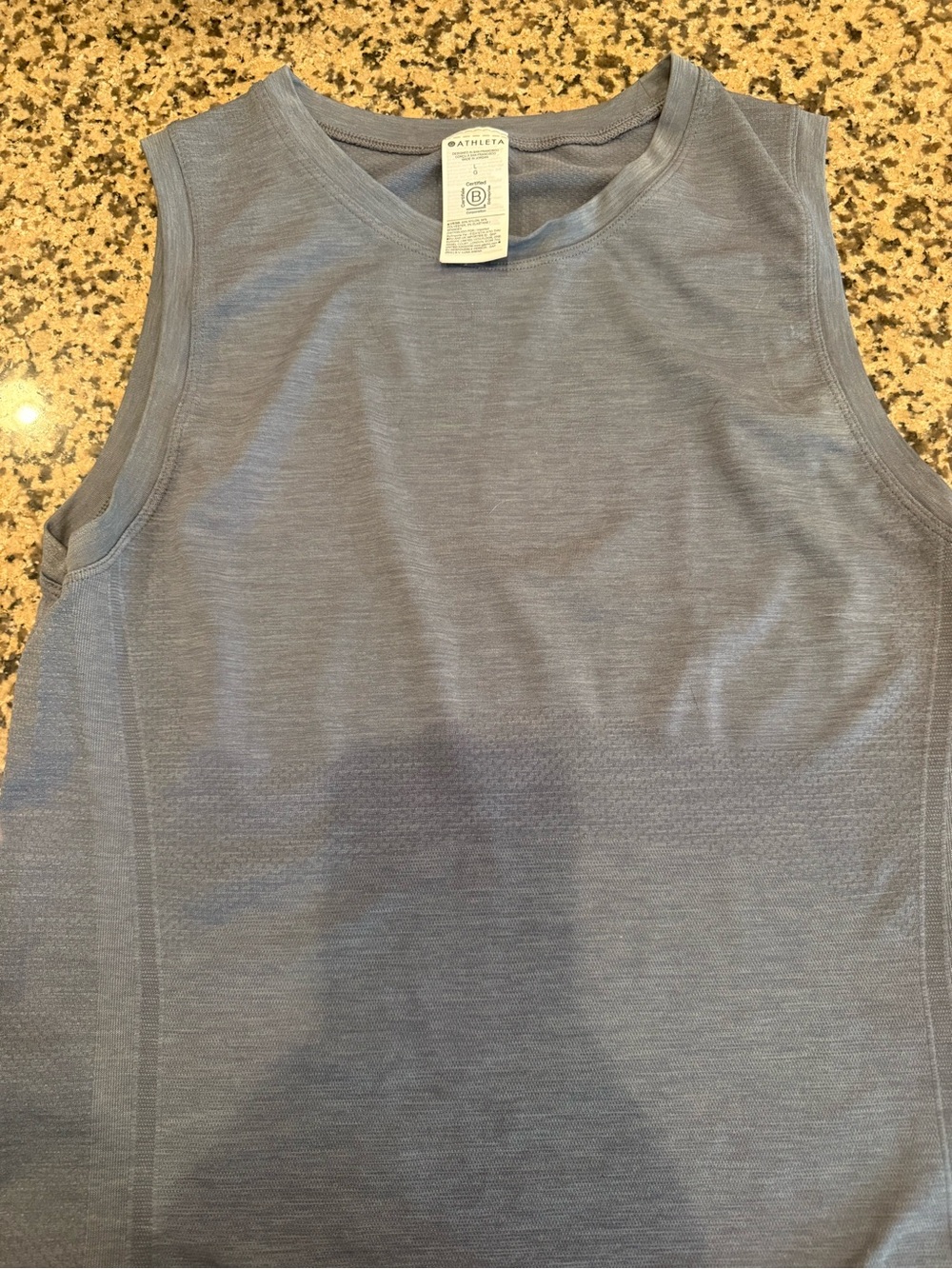Athleta Momentum Seamless Tank Women's Gray Tank Top Large